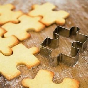 クッキー型 ジグソーパズル ステンレス お菓子作り クッキーカッター DIY 耐熱 クリスマス バレンタイン ゼリー 野菜 料理|1PC