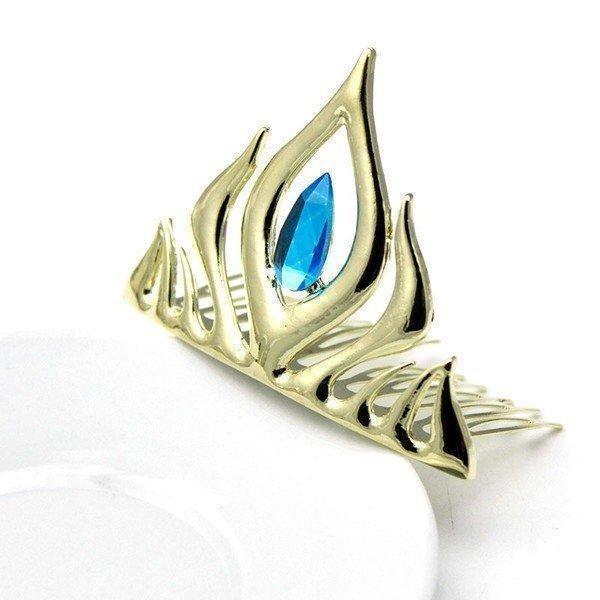 Frozenアナと雪の女王 エルサ 風 女王 ティアラ 髪飾り 王冠 コスプレ イベント