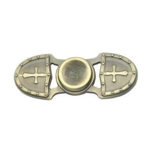 ハンドスピナー 真鍮 手持ち無沙汰解消 フィジェットトイ Fidget toy ハンドスピナー フィジェット Cross クロス 光 指スピナー 人気の指