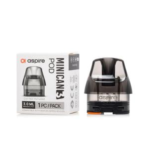 アスパイア ミニカン Aspire Minican 3 Pro 空のポッドカートリッジ 3ml｜パンダ雑貨店