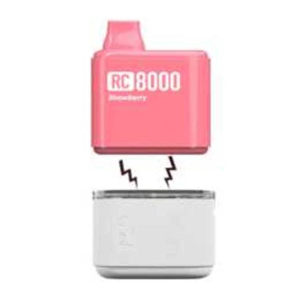 ユミ YUMI RC8000 デバイス バッテリー 600mAh 使い捨てキット 電子タバコ