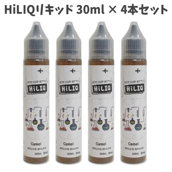 電子タバコ HiLIQ リキッド ハイリク タバコ系 30ml × 4本セット 合計120ml VA...