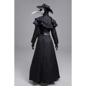 ハロウィン ペスト医者セット 衣装 ペストマス...の詳細画像3