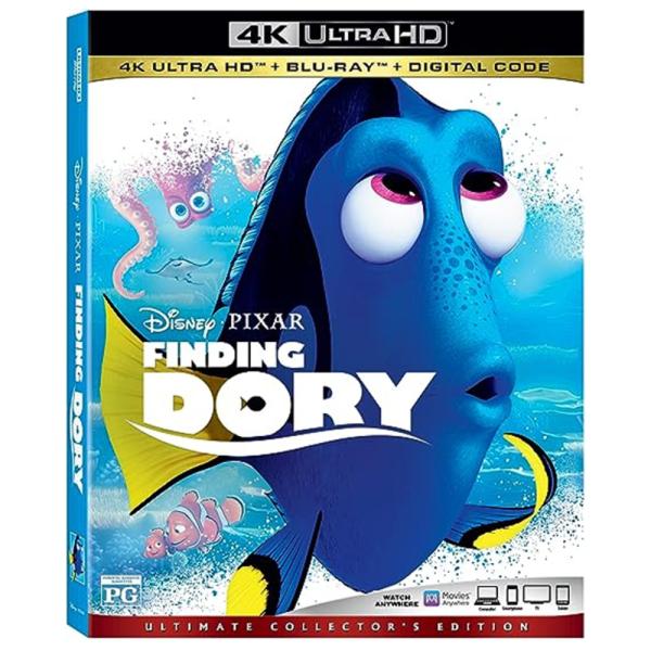 ディズニー ファインディング・ドリー ファインディング・ニモ Blu-ray 4K スペイン語 北米...