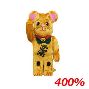 【あすつく対応】BE@RBRICK 招き猫 金 着ぐるみ版 400％ メディコムトイベアブリックBearbrick｜pandora-a3