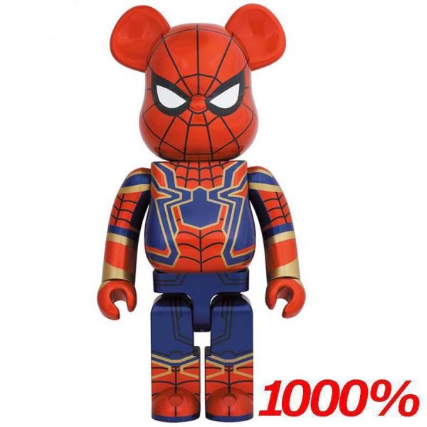 BE@RBRICK IRON SPIDER 1000％ メディコムトイベアブリック (Bearbri...