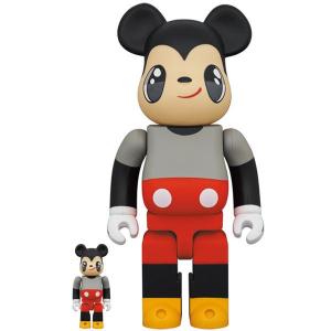 BE@RBRICK - 希少品　激レア【ベアブリック】JavierCalleja×MICKEY コラボ BE@RBRICK BAPE®︎ MICKEY MOUSEにアニバーサリーモデルが登場