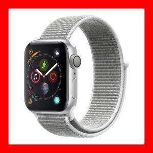 Apple Watch Series 4（GPSモデル）- 40mm シルバーアルミニウムケースとシーシェルスポーツループ MU652J/Aの買取情報