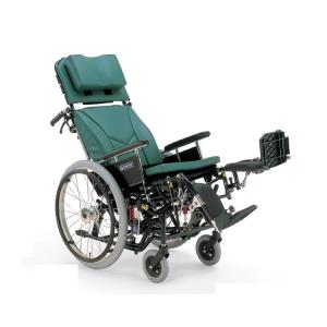 ミキ TR-1 ティルト・リクライニング車椅子 自走式 肘掛跳ね上げ 脚部