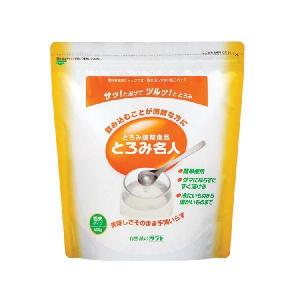 とろみ調整食品 とろみ名人 500g 58002 サラヤ │ 介護用品 介護食 とろみ トロミ調整 高齢者 食事サポート ユニバーサルデザインフード とろみ付け お年寄り 高｜pandora