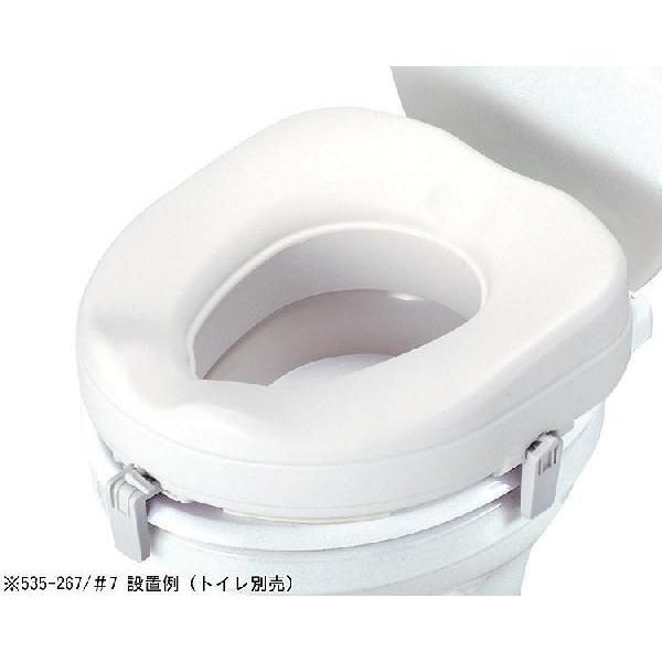 安寿 補高便座（パット無） #7 535-267 アロン化成 │ トイレ関連 介護用品 高齢者 排泄...