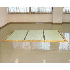 ユニットたたみさわやか 六畳三面スロープ付 純木仕様 T-TS6-3 トマト │ たたみ 畳 置き畳 システム畳 フロア畳 ユニット畳 スロープ付 施設 家具 高齢者 介護