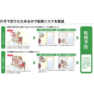 【売り尽くし特価】 シャワーチェア 安寿 楽お...の詳細画像2