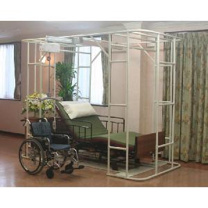 安寝 介護リフト付ベッドシェルター TKBS-0815A トマト