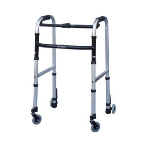 歩行器 介護 高齢者 室内用 スリムフレームウォーカー・キャスターモデル