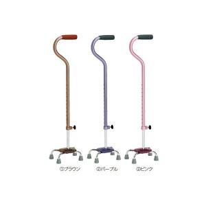 アルミ製四脚杖 TY142DS 子ども用サイズ 日進医療器