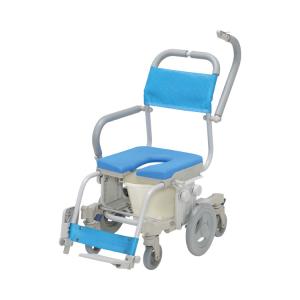 シャワーキャリー 入浴用 車椅子 高齢者 介護用品 シャワーラク4輪自在