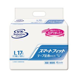 リフレ スマートフィット テープ止めタイプ Lサイズ（ヒップ85〜121cm） 17枚 吸水量510...