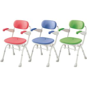 アロン化成 シャワーチェア 介護用風呂椅子 安寿 折りたたみシャワー