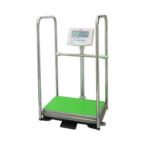 体重計 手すり付デジタル体重計（検定品） DP-7800PW-T 大和製衡  │ 健康管理 体重測定...