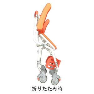 シャワーチェアー 入浴用車椅子 移動もできるシ...の詳細画像1