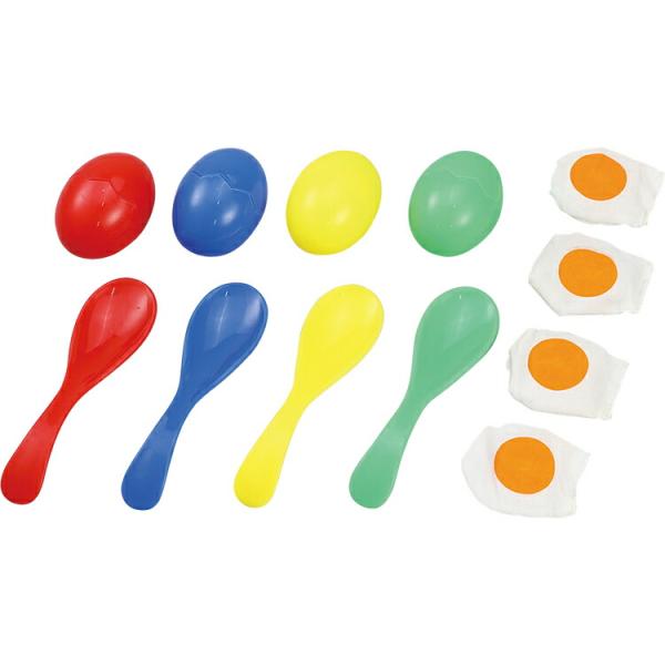 レクリエーション ゲーム エッグレースセット 4個セット アーテック │ 高齢者 レクリエーション ...