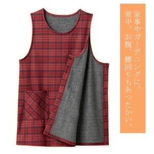 エプロン レディース 軽くてあったかチュニック...の詳細画像4