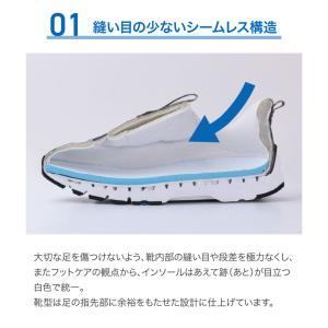 介護シューズ レディース メンズ 4E 幅広 ...の詳細画像4