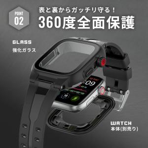 アップルウォッチ 完全防水 バンド 完全防水ケ...の詳細画像5