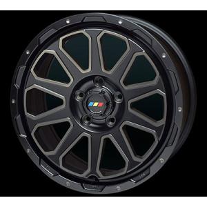VENES SUV ヴェネス M7 7J-17 +38 114.3 5H ブラックポリッシュ 新品 4