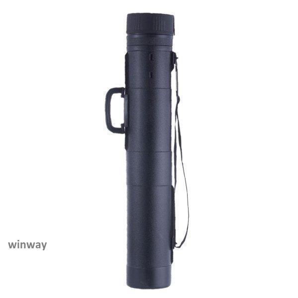 アジャスターケース 伸縮キャップロック式 図面ケース ポスターケース 持ち運び 丸筒 製図用品