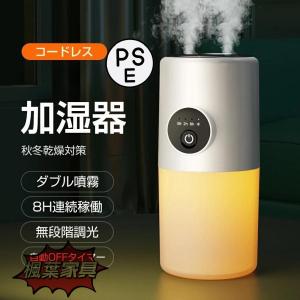車用加湿器 卓上加湿器 ミニ加湿器 充電式 2/...の商品画像