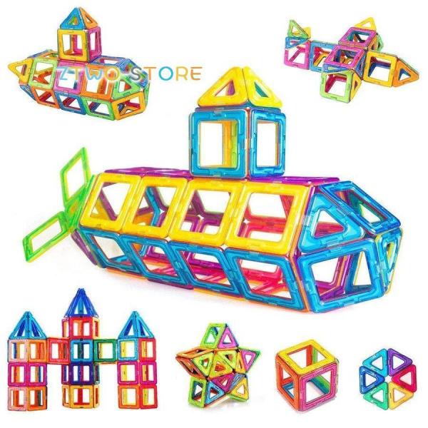マグネットおもちゃ 磁気おもちゃ 磁石ブロック 84PCS