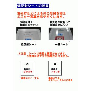 低反射シート B2ポスターフレーム用の詳細画像1