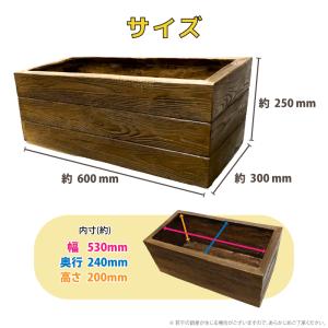 植木鉢 大型 軽量 長方形 野菜 軽い FRP...の詳細画像3