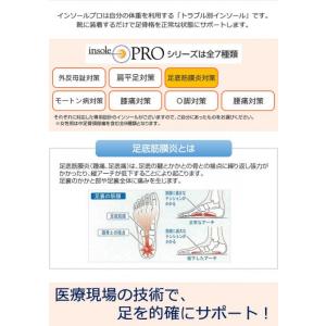 インソールプロ(靴用中敷き) 足底筋膜炎対策 ...の詳細画像2