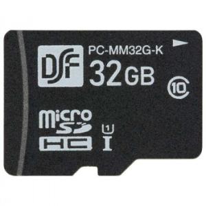 OHM マイクロSDメモリーカード 32GB 高速データ転送 PC-MM32G-K |b03｜panfamcom
