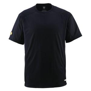 デサント（DESCENTE） ジュニアベースボールシャツ（Tネック） （野球） JDB200 ブラック 140 |b04｜panfamcom