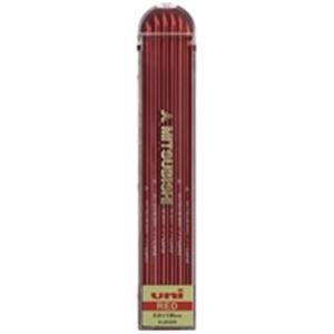 （まとめ）三菱鉛筆 ユニホルダー用替芯 ULN.15 赤 6本〔×10セット〕 |b04｜panfamcom
