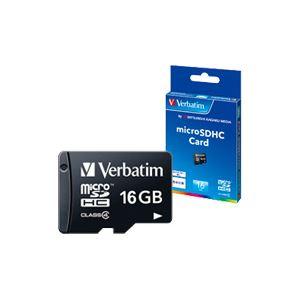 （まとめ） バーベイタム microSDHCカード 16GB Class4 MHCN16GYVZ1 1枚 (×2セット) |b04｜panfamcom