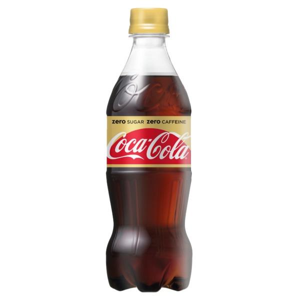 (まとめ買い)コカ・コーラ ゼロカフェイン 500ml PET 48本入り(24本×2ケース) |b...