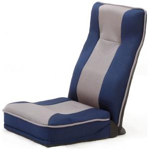 整体師さんが推奨する 健康ストレッチ座椅子 ブルー |b04｜panfamcom