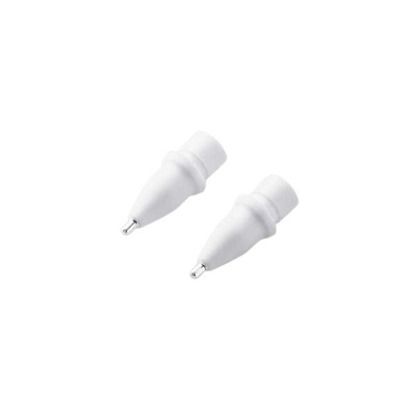 エレコム Apple Pencil専用交換ペン先/金属製/極細/太さ1mm/2個入り/ホワイト P-...