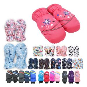 キッズ 手袋 スキー手袋 スキーグローブ ミトン 女の子