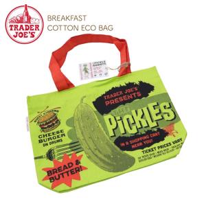 【全国送料無料】TRADER JOE'S トレーダージョーズ ECO BAG エコ バッグ ピクルス コットンバッグ｜パニプラ