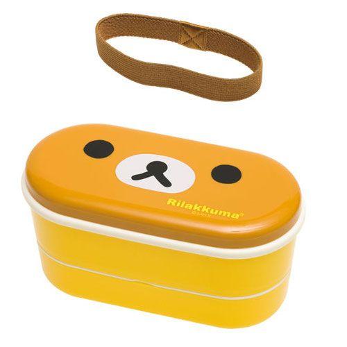 はし付2段ランチボックス KY93901 リラックマ