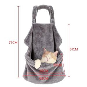 ペット 抱っこ紐 猫用 エプロン 寝袋 室内 ...の詳細画像4