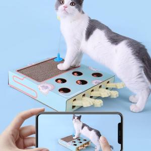猫 おもちゃ もぐらただき 爪とぎ 2IN1 ...の詳細画像5