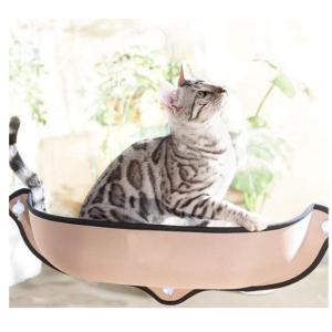 猫 ハンモック 猫ベッド 猫窓ベッド 吸盤タイ...の詳細画像4