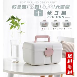 救急箱 薬箱 救急ボックス 収納 大容量 小物入れ